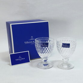 Villeroy & Boch ◆【グラス】ビレロイボッホ/ボストン ペアワイングラス クリア 7299-0030P すまい 雑貨 ギフト【未使用】