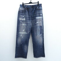 楽天市場】g55sarouel flap denim pantsの通販