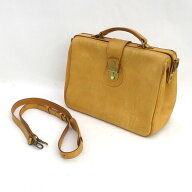 BREE / ブリー ■ドクターバッグ　2WAY　クロスボディ　レザー　キャメル 【バッグ/バック/BAG/鞄/カバン…