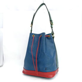 LOUIS VUITTON / ルイヴィトン ◆ノエ ショルダーバッグ エピ トリコロール ブルー レッド グリーン M44082 【バッグ/バック/BAG/鞄/カバン】 ブランド【中古】
