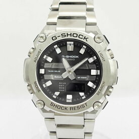 CASIO / カシオ ◆G-SHOCK G-STEEL スモールサイズ ソーラー メンズ 腕時計 GST-B600D-1AJF 【メンズ/MEN/男性/ボーイズ/紳士】【腕時計/うでとけい/ウォッチ/Watch】 【ソーラー】 ブランド【中古】