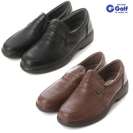 シティ ゴルフ City Golf GF8503 メンズ スリッポン カジュアル シューズ 本革 【nesh】 【新品】