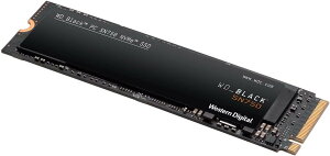 Western Digital WD BLACK SN750 NVMe SSD 4TB M.2 2280 PCI-Express Gen3 �Ǐo�ő�3400MB/s �����ő� 3100MB/s WDS400T3X0C