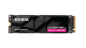 �L�I�N�V�A KIOXIA ���� SSD 1TB EXCERIA PRO G2 NVMe PCIe Gen5×4 M.2 Type 2280 (�ő�Ǎ�:14,400MB/s�A�ő发��:12,700MB/s) BiCS FLASH TLC LVE10Z1T02G8