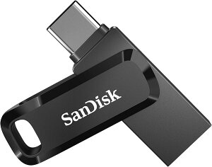 �T���f�B�X�N SanDisk USB������ 128GB USB-A / TYPE-C ���R�l�N�^���� Ultra Dual Drive Luxe USB USB3.2 Gen1 R:400MB/s ��]�� �u���b�N SDDDC3-128G-G46