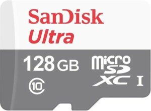 SanDisk �T���f�B�X�N �}�C�N��SD�J�[�h 128GB microSD microSDXC Class10 UHS-I �Ǎ����x 100MB/s SDSQUNR-128G-GN3MN