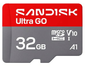SANDISK �T���f�B�X�N Ultra Go microSDHC microSD �J�[�h 32GB Class10 UHS-1 V10 �Ή� �ő�Ǎ����x120MB/s SDSQUGN-032G-GN6MN