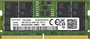 SAMSUNG ORIGINAL TX PC5-44800 DDR5-5600 16GB m[gPCp [ 262pin Unbuffered SO-DIMM M425R2GA3BB0-CWM oNi
