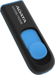 ADATA �t���b�V���������[ DashDrive UV128 USB3.2 Gen1�Ή� 512GB AUV128-512G-RBE (�J���[�F�u���b�N+�u���[)