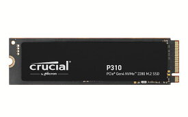 Crucial クルーシャル P310 500GB 3D NAND NVMe PCle4.0 M.2 SSD 最大7100MB/秒 CT500P310SSD8