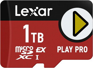 Lexar LT[ microSD Express J[h 1TB microSDXC Switch2 Ή PLAY PRO EX UHS-I U3 A2 (ǎőF900MB/s őF600MB/s) LMSXPS0001T-BNNNG