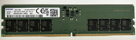 SAMSUNG ORIGINAL サムスン純正 PC5-44800 DDR5-5600 16GB デスクトップPC用 メモリー 288ピン U-DIMM M323R2GA3EB0-CWM バルク品