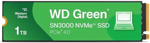 Western Digital EGX^fW^ WD Green SN3000 NVMe SSD 1TB WDS100T4G0E