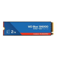 Western Digital ウエスタンデジタル WD Blue SN5100 M.2 2280 SSD 内蔵 2TB NVMe PCIe Gen4 x4 ( 読取り…
