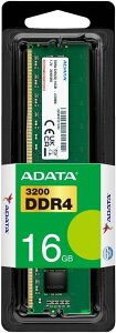 ADATA GCf[^ PC4-25600 DDR4-3200 16GB fXNgbvPCp  288pin Unbuffered DIMM 1.2V AD4U320016G22-SGN