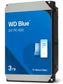 Western Digital 3.5インチ 内蔵 ハードディスク 3TB WD Blue SATA 6.0Gb/s 5400rpm 256MB WD30EZAZ