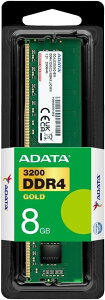 ADATA �G�C�f�[�^ PC4-25600 DDR4-3200 8GB �f�X�N�g�b�vPC�p ������ 288pin Unbuffered DIMM 1.2V AD4U32008G22-SGN