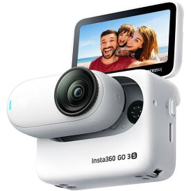 Insta360 新品アウトレット(箱不良／未使用新品) GO 3S 128GB アークティック・ホワイト 国内正規品 CINSAATA-GO3S128W