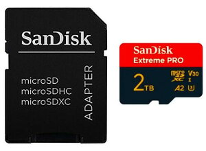 Sandisk TfBXN Extreme Pro microSDXCJ[h 2TB UHS-I U3 V30 A2 R:250MB/s W:150MB/s SDSQXCD-2T00-GN6MA