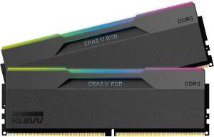 ESSENCORE KLEVV �f�X�N�g�b�vPC�p ������ DDR5-7200 PC5-57600 CRAS V RGB CL34 32GB ( 16GB x 2�� ) 1.4V XMP3.0 288pin SK hynix�� �������`�b�v�̗p KD5AGUA80-72B340G