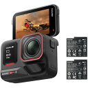 Insta360 新品アウトレット(箱不良／未使用新品) Ace Pro 2 デュアルバッテリーキット 次世代1/1.3インチセンサー搭載…