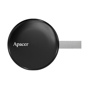 Apacer AS725 MagSafeΉ |[^u Ot SSD 256GB USB3.2 Gen2 USB-C [h^Cg ő1,000MB/s AP256GAS725B-1