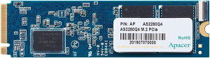 Apacer AyCT[ SSD 2TB M.2 PCIe Gen4 x 4 NVMe őǍx 5000MB/s ő发x 4400MB/s AP2TBAS2280Q4-1