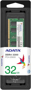 ADATA �G�C�f�[�^ PC4-25600 DDR4-3200 32GB �m�[�gPC�p������ 260pin SO-DIMM 1.2V AD4S320032G22-SGN