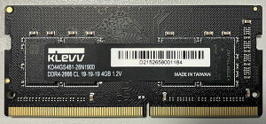 ESSENCORE KLEVV �m�[�gPC�p ������ PC4-21300 DDR4-2666 4GB 260pin SK hynix���`�b�v�̗p KD44GS481-26N1900 �o���N�i