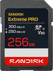 SanDisk �T���f�B�X�N SD�J�[�h SDXC 256GB UHS-II Extreme PRO U3 V60 6K 4K R:300MB/s W:250MB/s SDSDXEM-128G-GN4IN