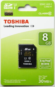 �y5���Z�b�g�z TOSHIBA ���� Class10 UHS-1�Ή� SD�J�[�h SDHC�J�[�h 8GB SD-K008GR7AR30