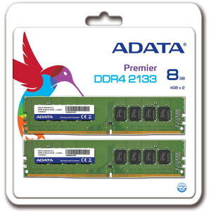 ADATA �G�C�f�[�^ DDR4-2133 PC4-17000 8GB ( 4GB × 2�� ) �f�X�N�g�b�vPC�p������ 1.2V AD4U2133W4G15-2