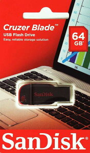 SanDisk �T���f�B�X�N USB������ 64GB Cruzer Blade USB2.0 Flash Drive SDCZ50-064G-B35