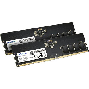 ADATA fXNgbvPCp DDR5 PC5-38400 ( DDR5-4800 )Ή 32GB (16GB x 2g) 288pin DDR5 U-DIMM 1.1V AD5U480016G-DT
