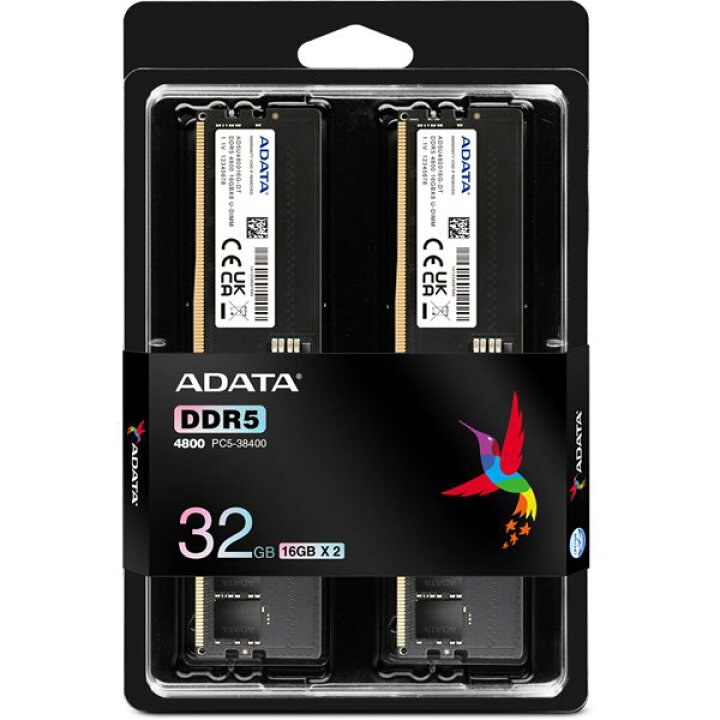 楽天市場】ADATA デスクトップPC用メモリ DDR5 PC5-38400 ( DDR5-4800 