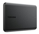 東芝 リファービッシュ 6ヶ月保証 2TB ポータブル 外付ハードディスク CANVIO BASICS A5 USB 3.2 Gen 1 対応 指紋や汚れの付きにくいマット表面加工 HDTB520AK3AA