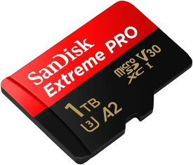 Sandisk サンディスク Extreme Pro microSDXCカード 1TB UHS-I U3 V30 A2 R:200MB/s W:140MB/s SDSQXCD-1T00-GN6MA