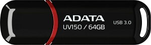 ADATA DashDrive UV150 ���� USB3.0�Ή� USB������ 64GB AUV150-64G-RBK