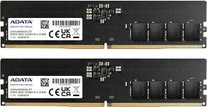 ADATA fXNgbvPCp DDR5 PC5-38400 ( DDR5-4800 )Ή 64GB (32GB x 2g) 288pin DDR5 U-DIMM 1.1V AD5U480032G-DT