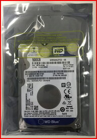 Western Digital WD Blue 2.5インチ 内蔵 ハードディスク HDD 500GB SATA 6Gb/s 5400回転 7mm厚 WD5000LPCX
