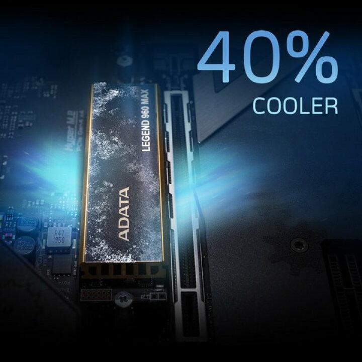 楽天市場】ADATA SSD 1TB PCIe Gen4x4 M.2 2280 LEGEND 960 MAX  