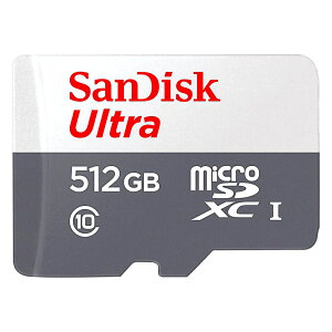 SanDisk �T���f�B�X�N �}�C�N��SD�J�[�h 512GB microSD microSDXC Class10 UHS-I �Ǎ����x 100MB/s SDSQUNR-512G-GN3MN