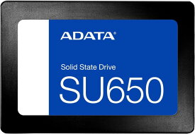 ADATA SU650シリーズ 3D NAND採用 7mm厚 SSD 2TB SATA 6Gbps 読込最大520MB/s 書込最大450MB/s 3年保証 ASU650SS-2TT-R