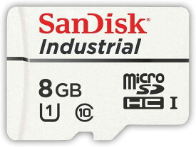 サンディスク SanDisk 産業用 microSDカード 8GB Industrial Class10 MLCチップ採用 高信頼 高耐久 SDSDQAF3-008G-I バルク品