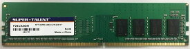 SUPAER TALENT マイクロンチップ搭載 DDR4-2400 PC4-19200 4GB デスクトップPC用メモリ 288pin U-DIMM F24UA4GM