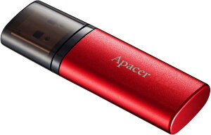 Apacer アペイサー USBメモリ 256GB USB 3.2 Gen 1 AH25Bシリーズ レッド AP256GAH25BR-1
