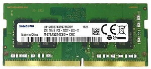 yViz SAMSUNG ORIGINAL TX  PC4-19200 DDR4-2400 4GB (512Mx16 4`bv) 260pin SO-DIMM m[gp oNi M471A5244CB0-CRC