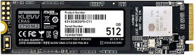 ESSENCORE KLEVV SSD 512GB CRAS C710 M.2 Type2280 PCIe3×4 NVMe 3D TLC NAND K512GM2SP0-C71