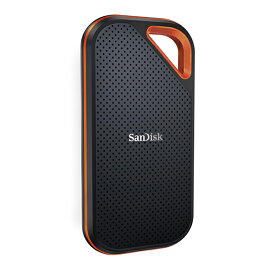 SanDisk サンディスク SSD 外付け 1TB USB 3.2 Gen 2x2 最大2000MB/秒 防滴防塵 エクストリームプロ ポータブルSSD V2 SDSSDE81-1T00-G25