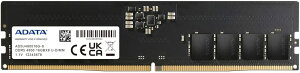 ADATA �f�X�N�g�b�vPC�p������ DDR5 PC5-38400 ( DDR5-4800 )�Ή� 16GB 288pin DDR5 U-DIMM 1.1V AD5U480016G-S